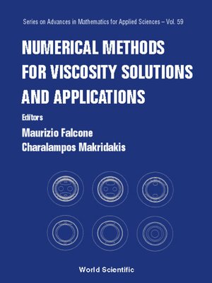 cover image of Numerical Methods For Viscosity Solutions and Applications
